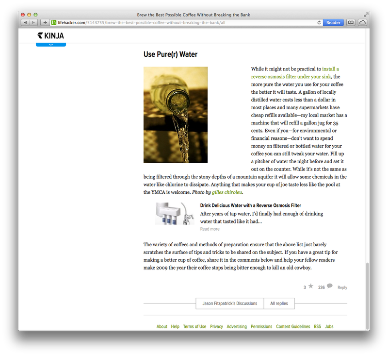 Illustration for article titled I guess I unlocked "Article Only" mode?